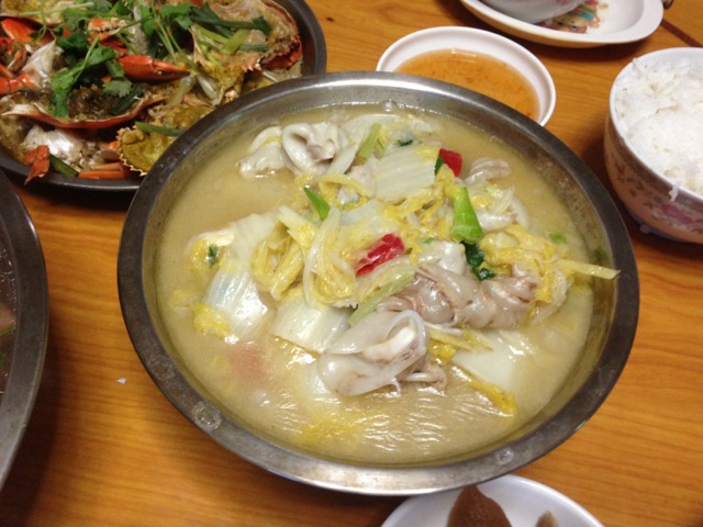 魚鰾白菜煲