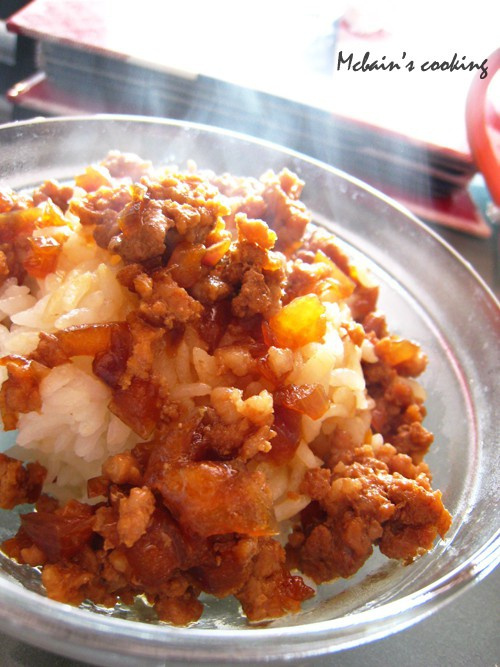 蚝油肉燥飯 蚝油肉燥飯