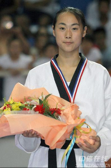 中國國際跆拳道公開賽奪冠