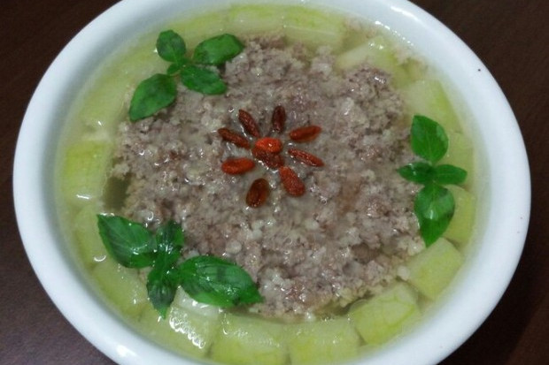 冬瓜肉餅湯 冬瓜肉餅湯