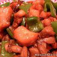 青椒炒肉丁 青椒炒肉丁
