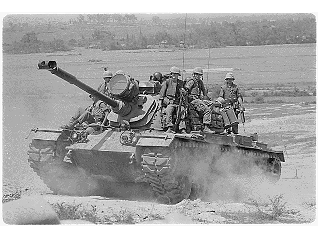 越南戰爭中的M48中型坦克