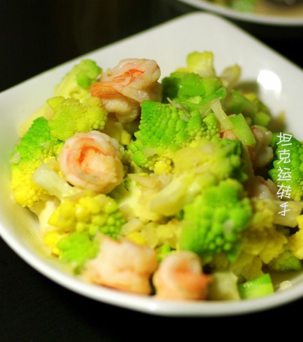 菜花蝦球 菜花蝦球