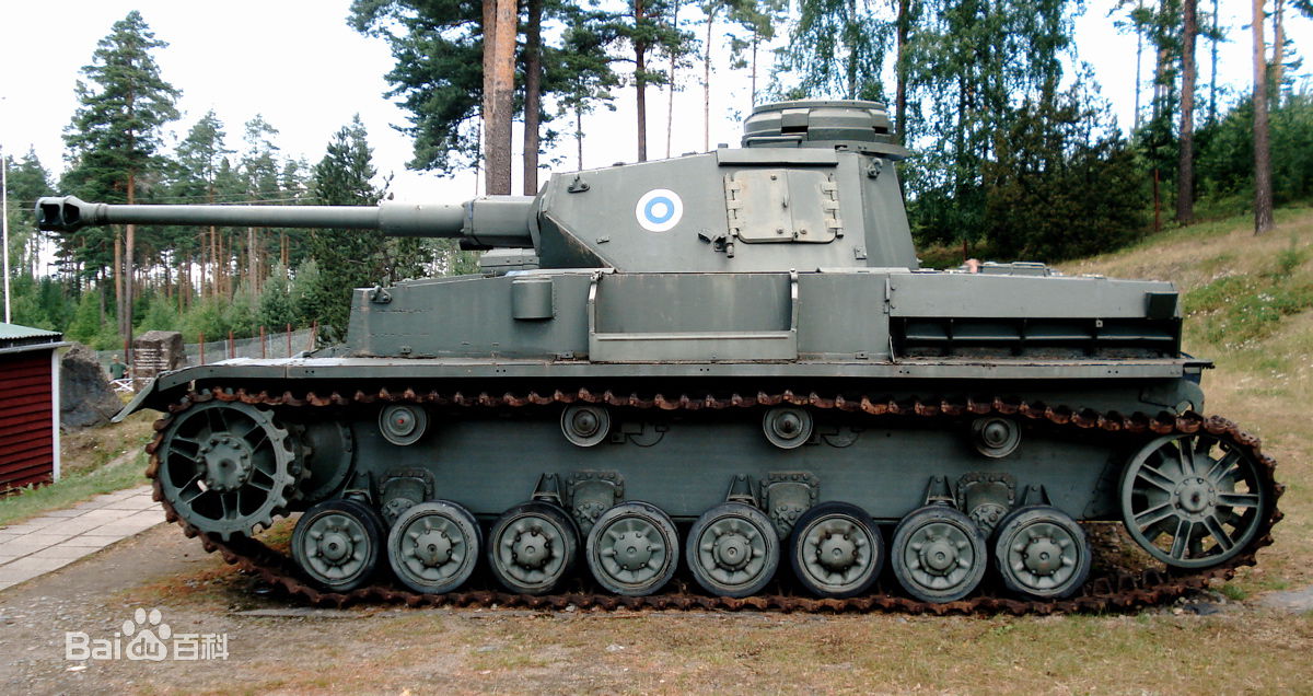 四號中型坦克防護特寫
