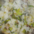 青菜臘肉干飯 青菜臘肉干飯