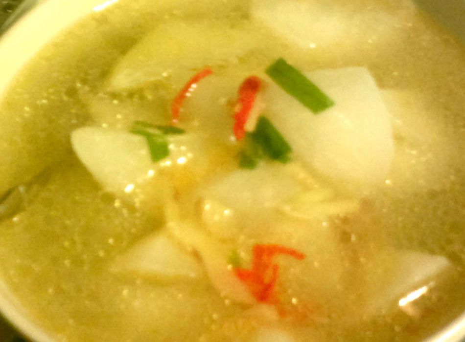 清燉蘿蔔湯 清燉蘿蔔湯
