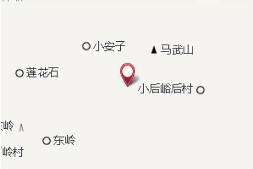 小後峪後溝 小後峪後溝