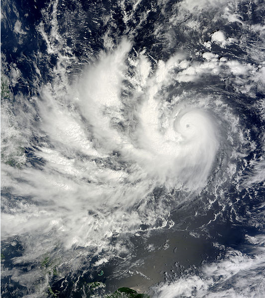 超強颱風芭瑪 衛星雲圖