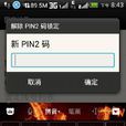 PIN2碼(PIN2)