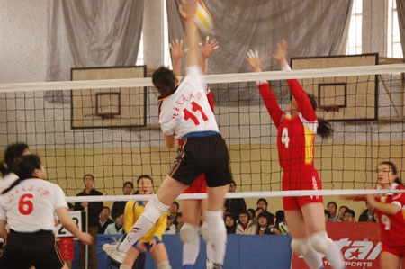 8強賽首回合南京農業大學3-0北京交通大學