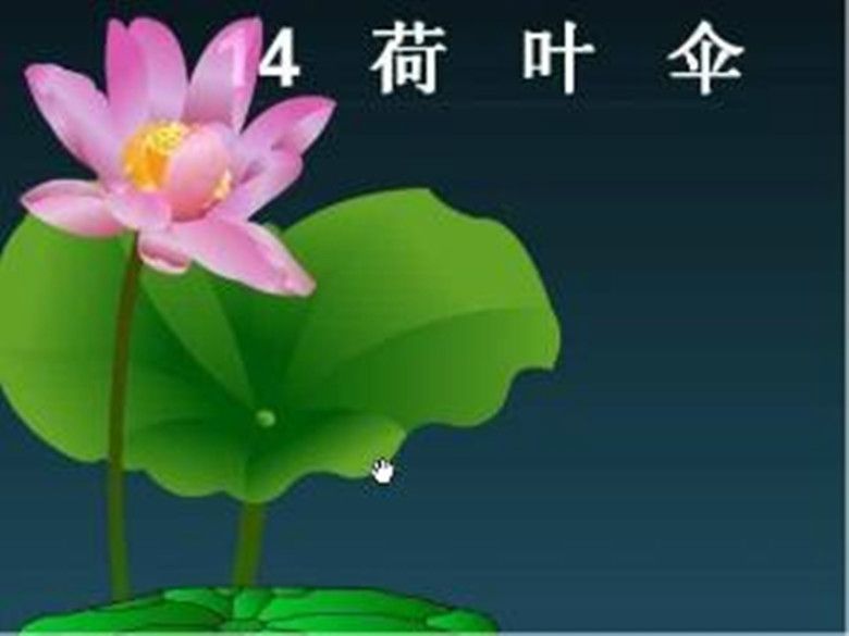 荷葉傘(散文) 荷葉傘(散文)