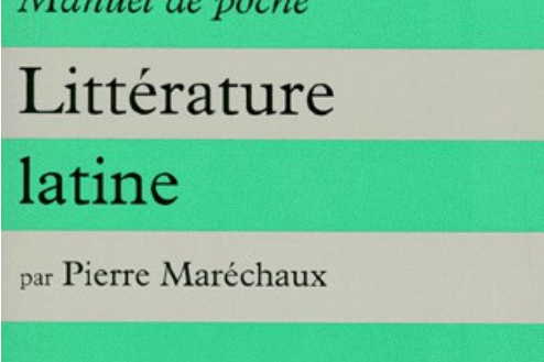 Littérature latine Littérature latine