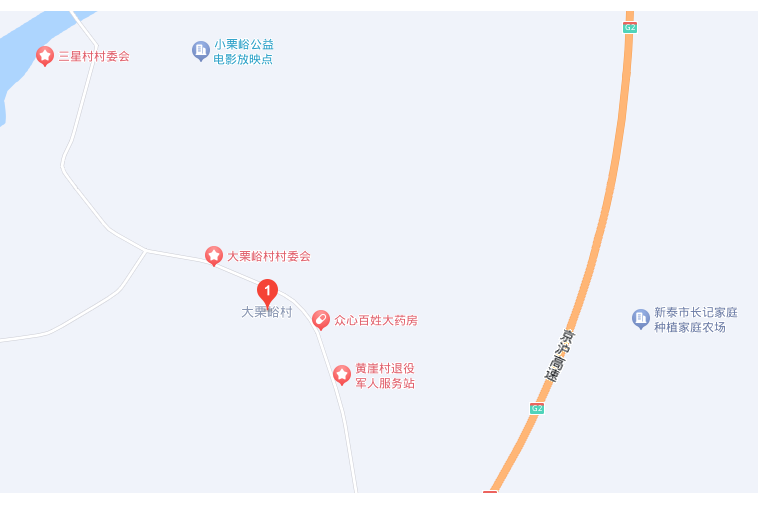 大栗峪村 大栗峪村