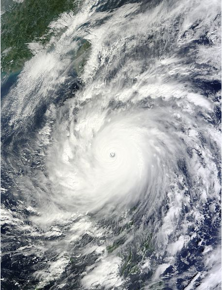 超強颱風鮎魚衛星雲圖