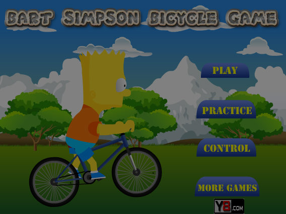 辛普森騎腳踏車