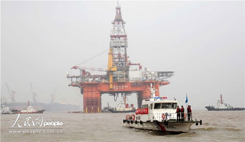 “海洋石油981”鑽井平台