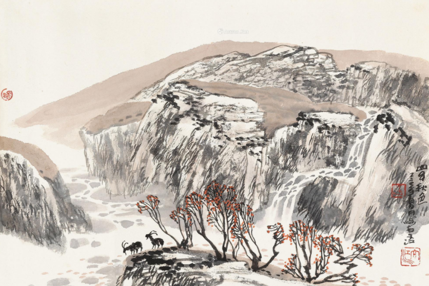 山鄉秋色 山鄉秋色