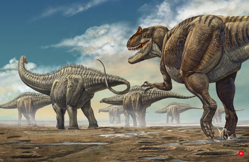 異特龍：侏羅紀智商最高的恐龍（趙闖 繪）
