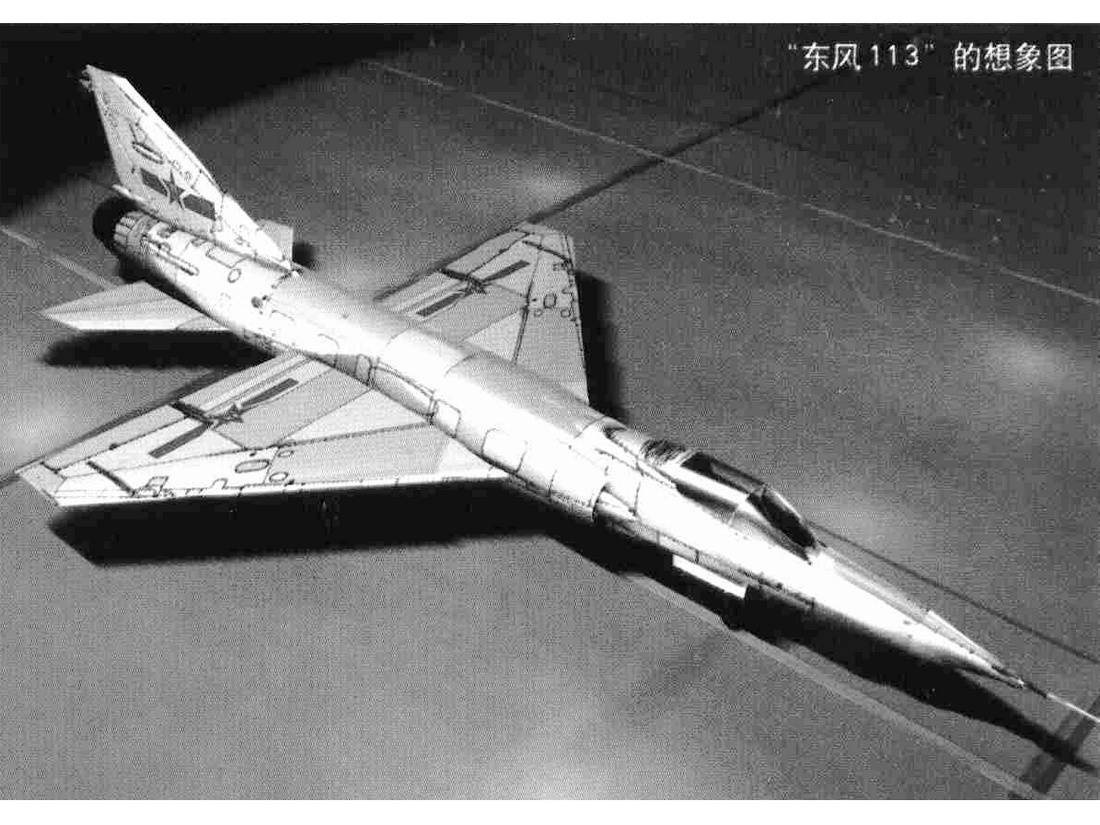 東風-113戰鬥機方案想像圖