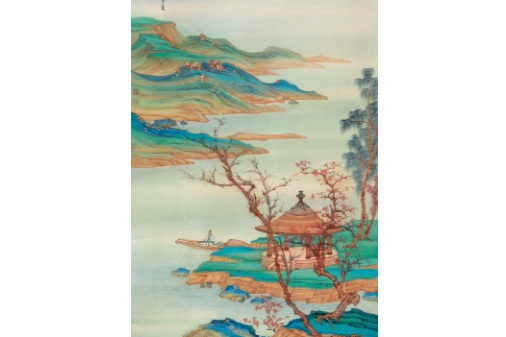 秋江撫琴 秋江撫琴