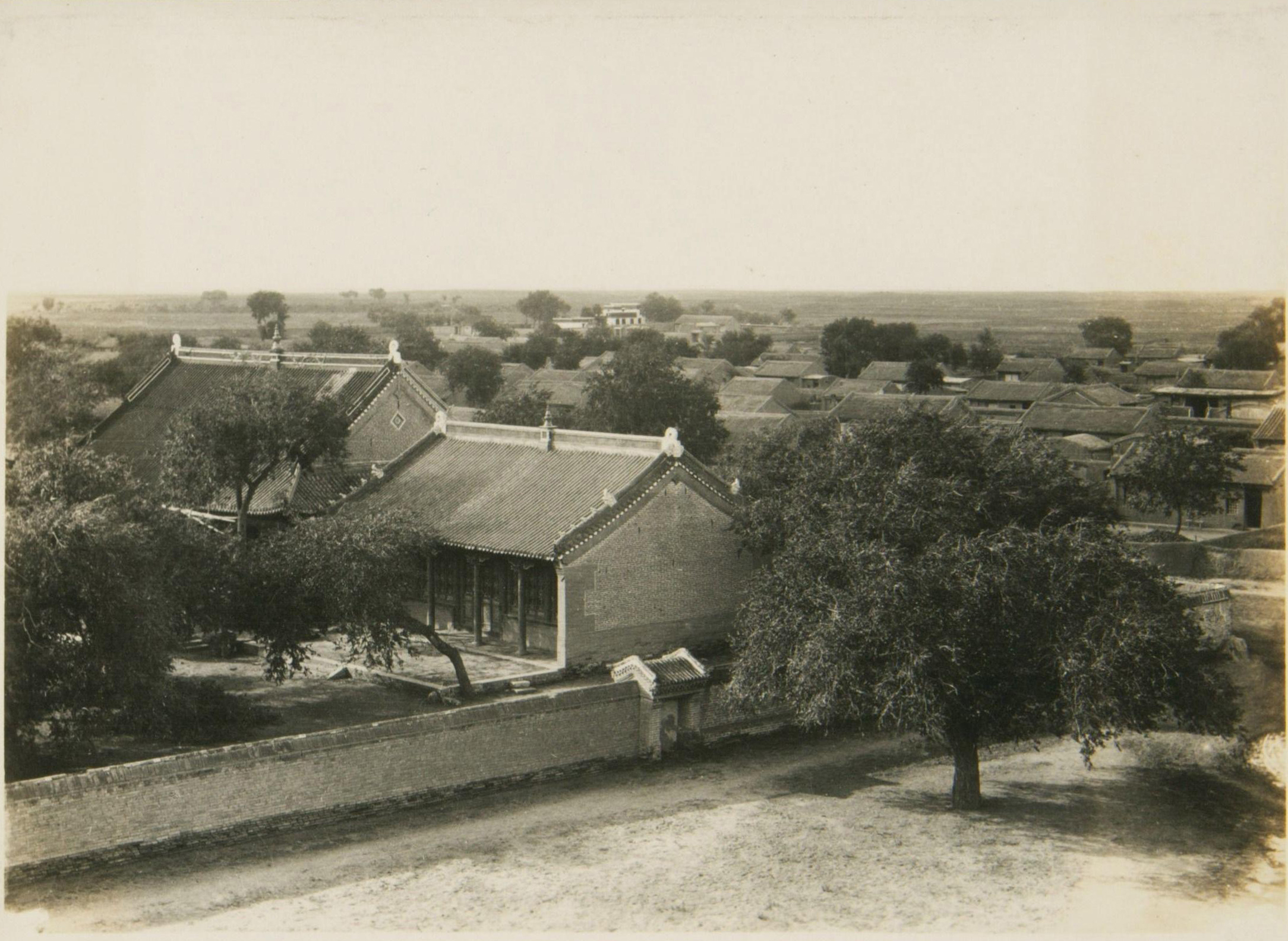 莫力廟 喇嘛的住所   喇嘛街 1927年