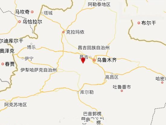 5·5昌吉地震 5·5昌吉地震