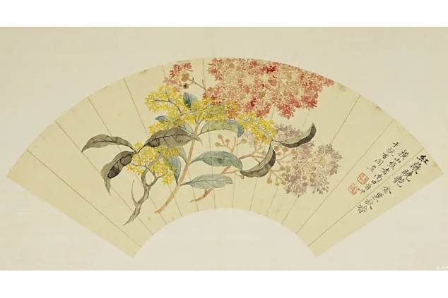 桂花紫薇圖 桂花紫薇圖