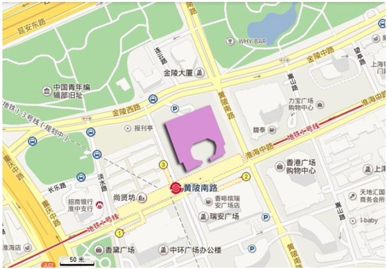 上海K11交通圖