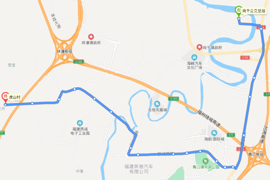 福州公交709路 福州公交709路