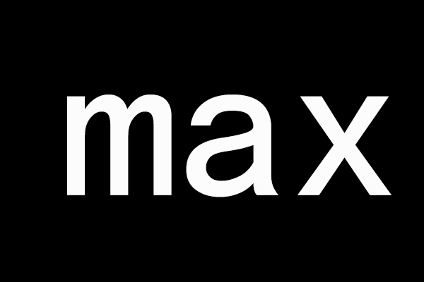 max(數學用語)