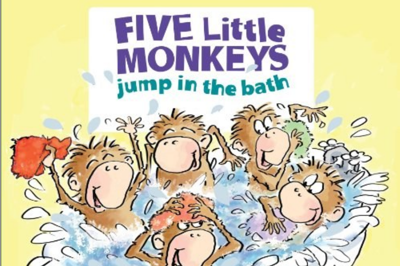 Five Little Monkeys Jump in the Bath Five Little Monkeys Jump in the Bath