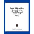 Parole del Consigliere Comunale Conte Pecorini-Manzoni Comm. Carlo Parole del Consigliere Comunale Conte Pecorini-Manzoni Comm. Carlo