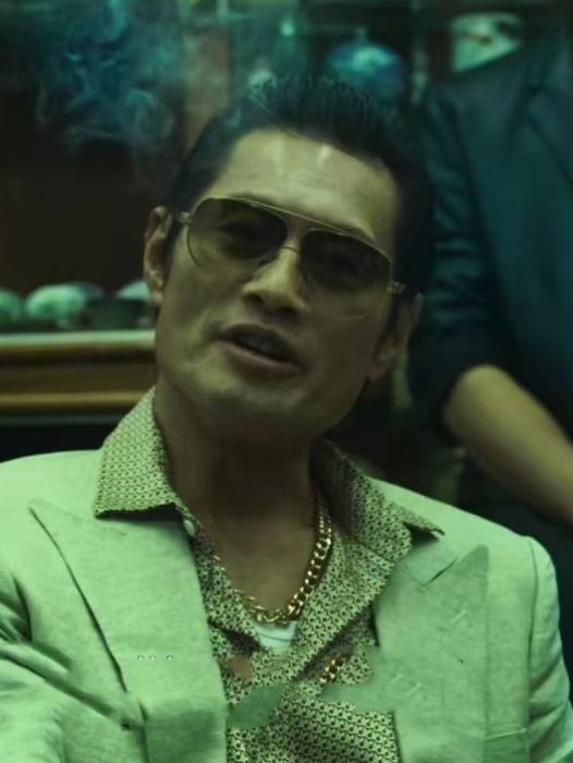 佑哥(黃德斌飾演的電影《扎職2∶江湖陌路》中的社團龍頭角色)