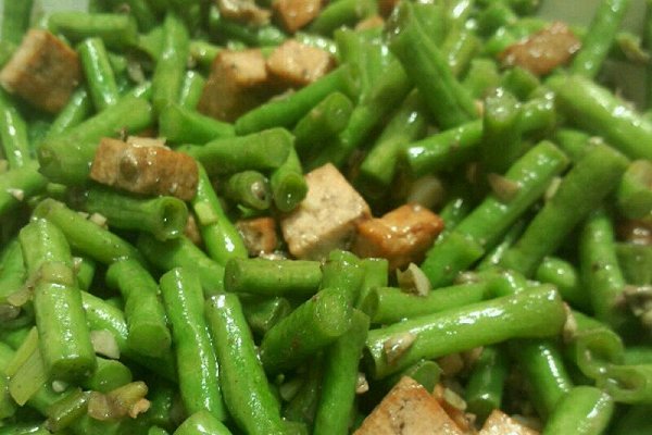 豇豆燒豆腐 豇豆燒豆腐