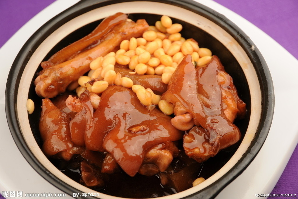 黃豆豬手 黃豆豬手