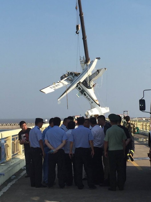 上海金山水上飛機首航事故