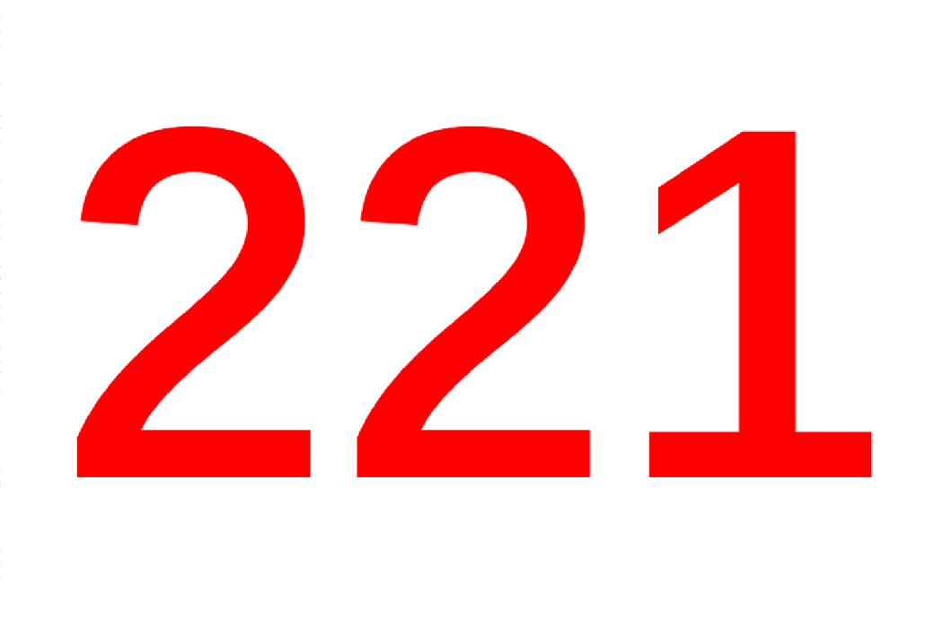 221 221