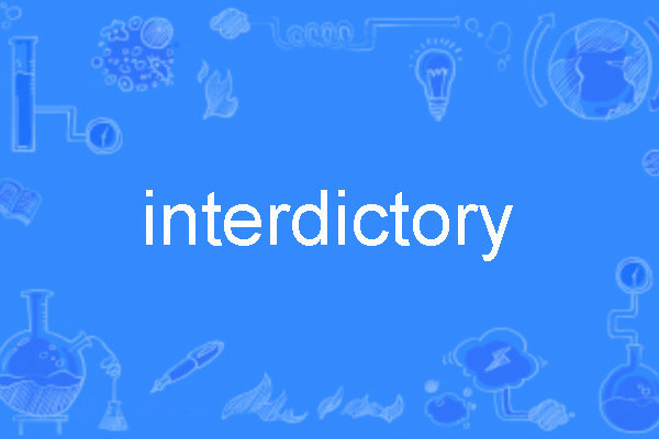 interdictory interdictory