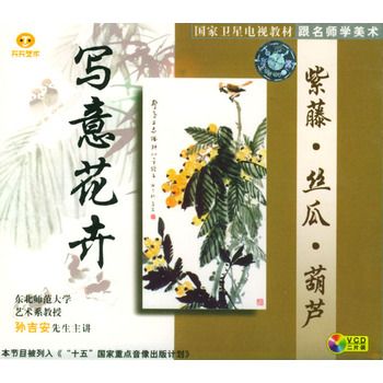 寫意花卉(北京環球音像出版社出版的圖書) 寫意花卉(北京環球音像出版社出版的圖書)