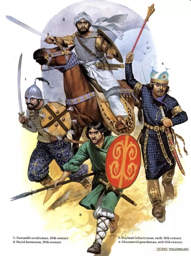 10世紀左右 中亞地區的穆斯林-突厥風格軍隊