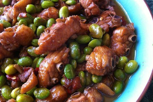 毛豆小炒雞 毛豆小炒雞