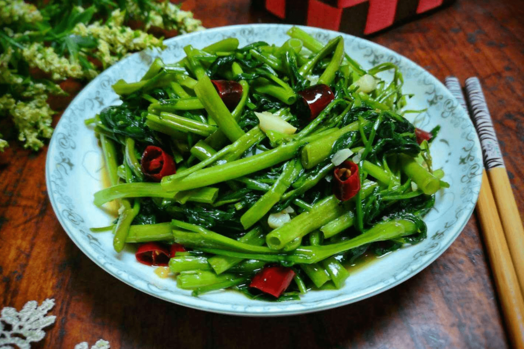 通菜熗炒 通菜熗炒