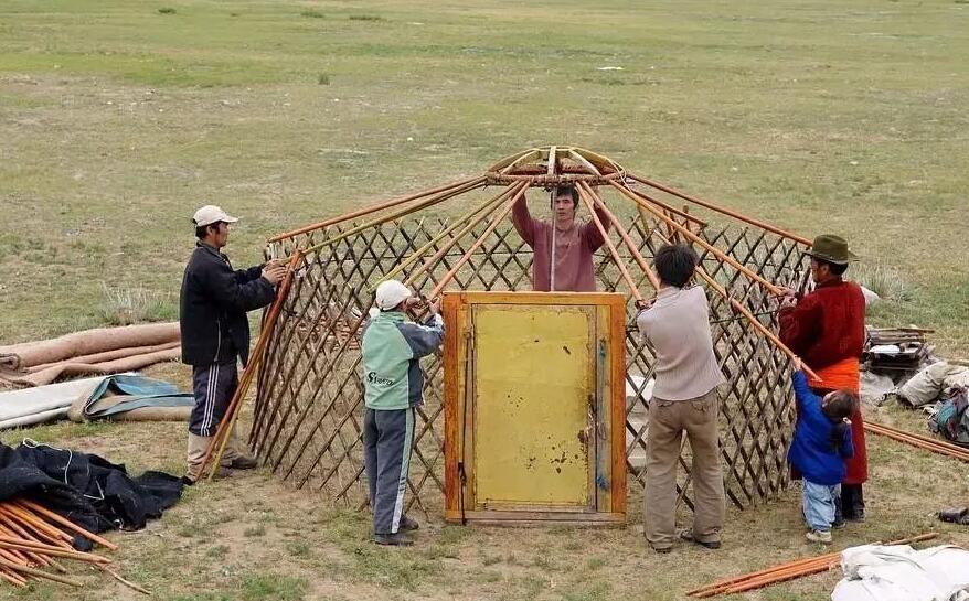蒙古包營造技藝