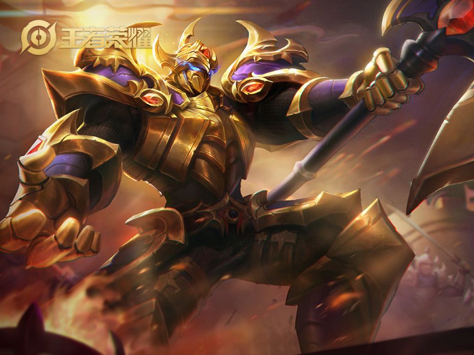 黃金武士(手遊《王者榮耀》中典韋皮膚) 黃金武士(手遊《王者榮耀》中典韋皮膚)