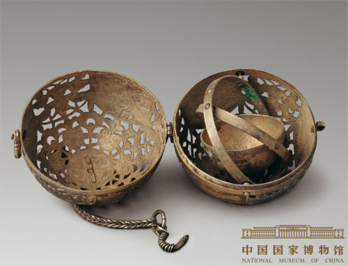 中國國家博物館唐鎏金銀香熏藏品圖片