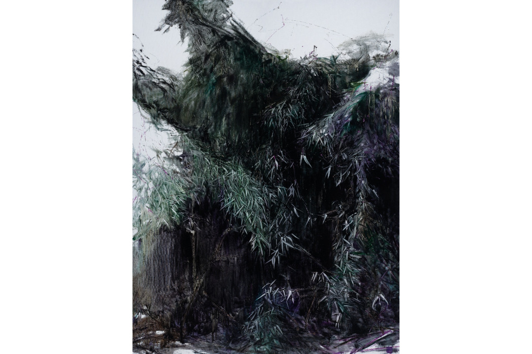 竹林(戚亞紅油畫作品) 竹林(戚亞紅油畫作品)