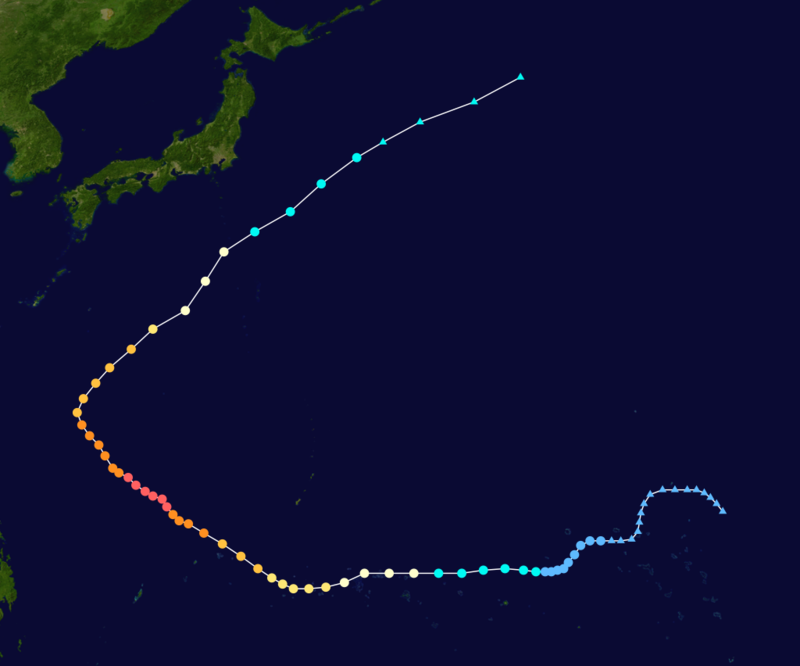 颱風盧碧 路徑圖
