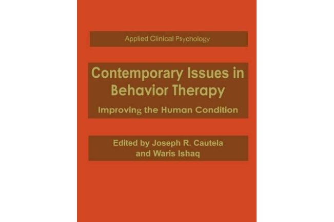 Contemporary Issues in Behavior Therapy