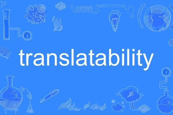 translatability translatability