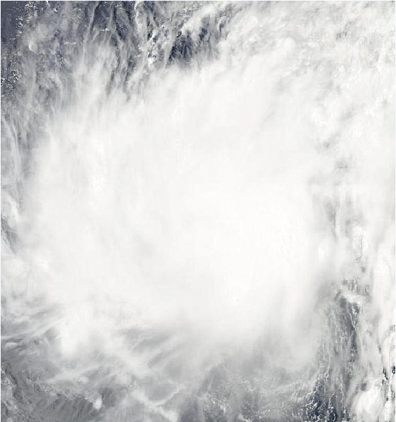 熱帶風暴奧麥斯衛星雲圖